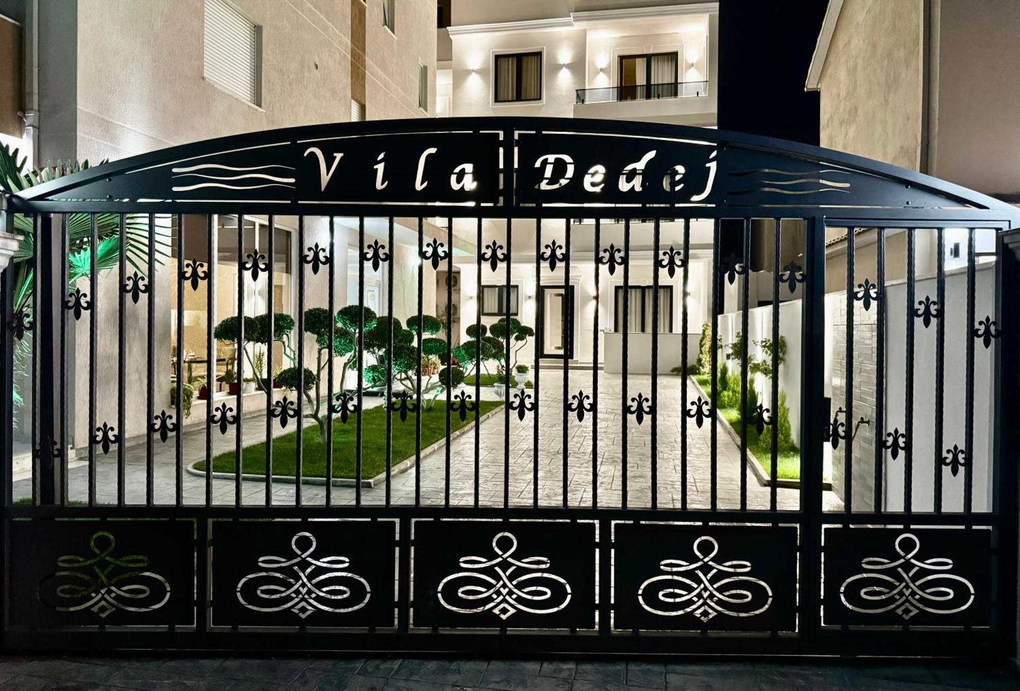 Hotel Vila Dedej Durrës Eksteriør bilde